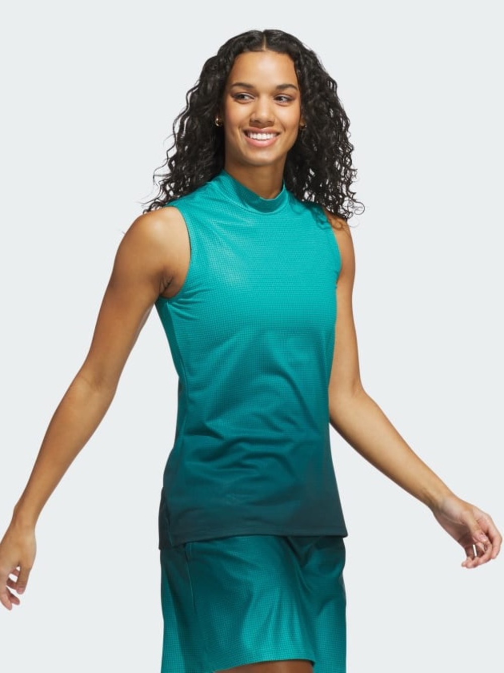 Adidas ULTIMATE365 GRADIENT SLEEVELESS MOCK NECK TOP